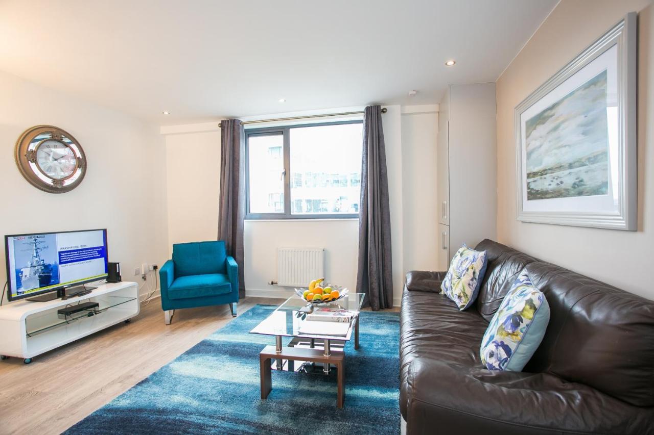 Grand Canal Square Apartments Dublin Bagian luar foto
